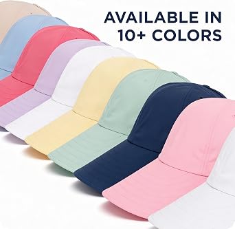 Ponyflo Womens Sunblocker UPF 50 Wide Brim Ponytail Sun Hat