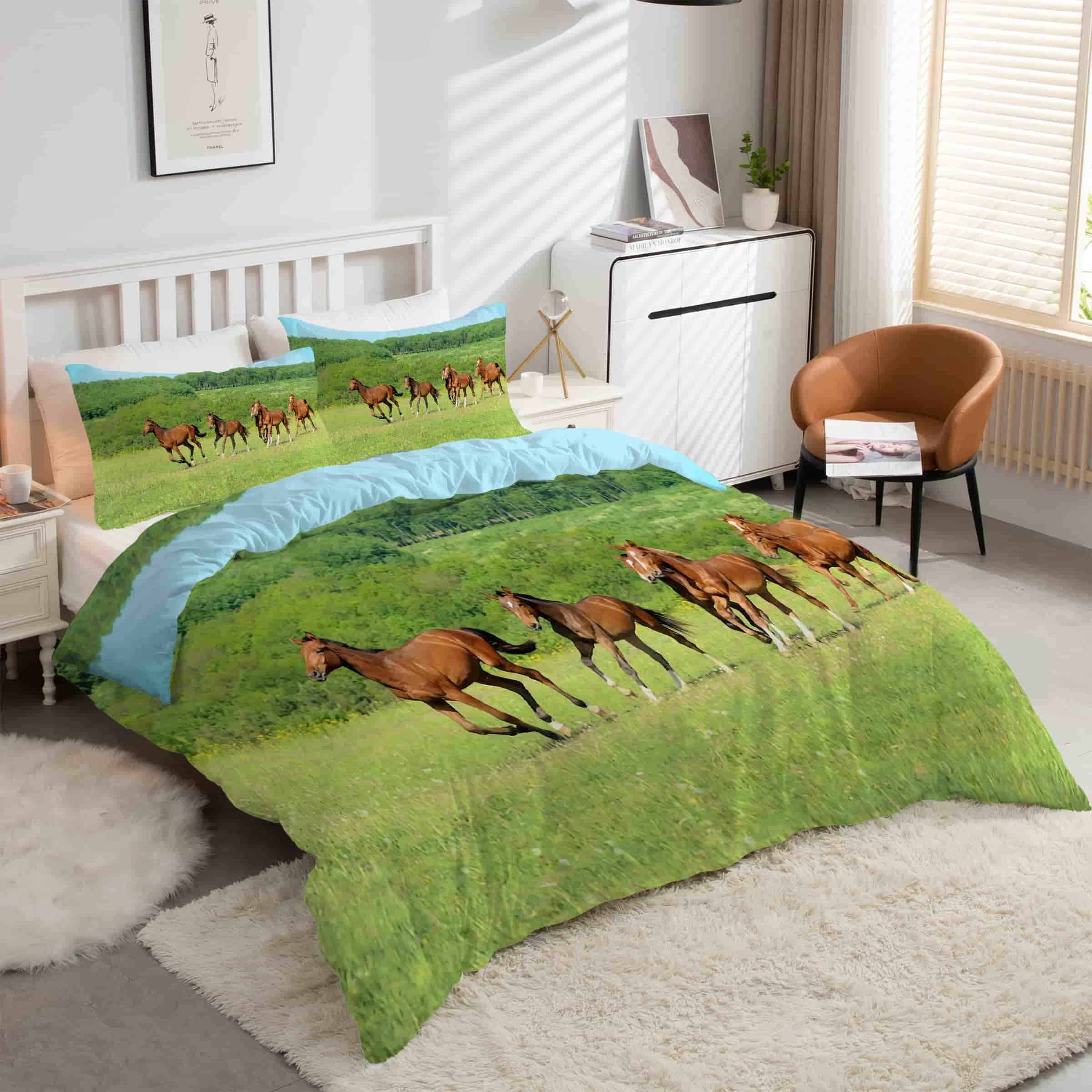 Housse de couette 220x240 au tissage microfibre doux pour un confort premium