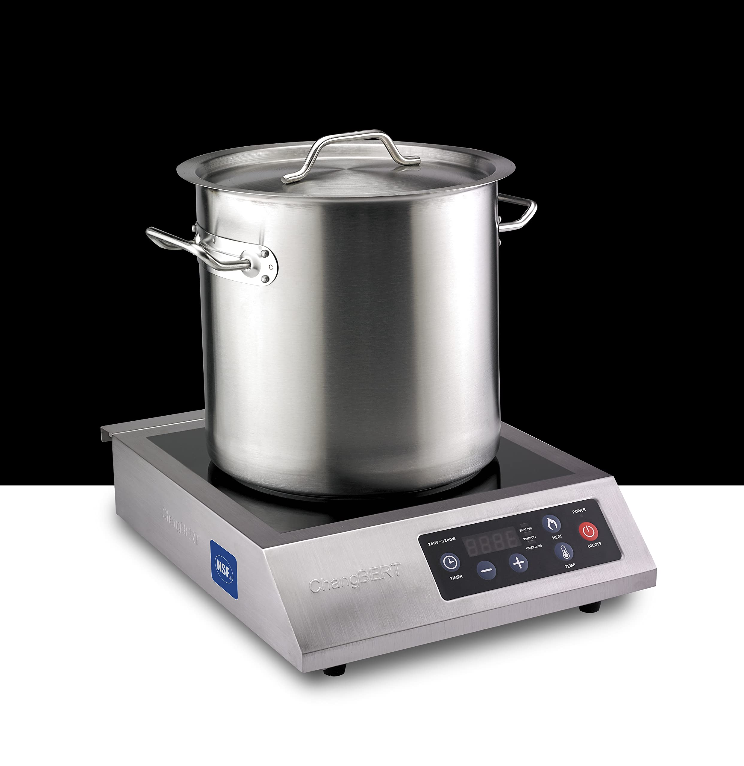 Buy ChangBERT Induction Cooktop 240V 3200W NSF certified Commercial