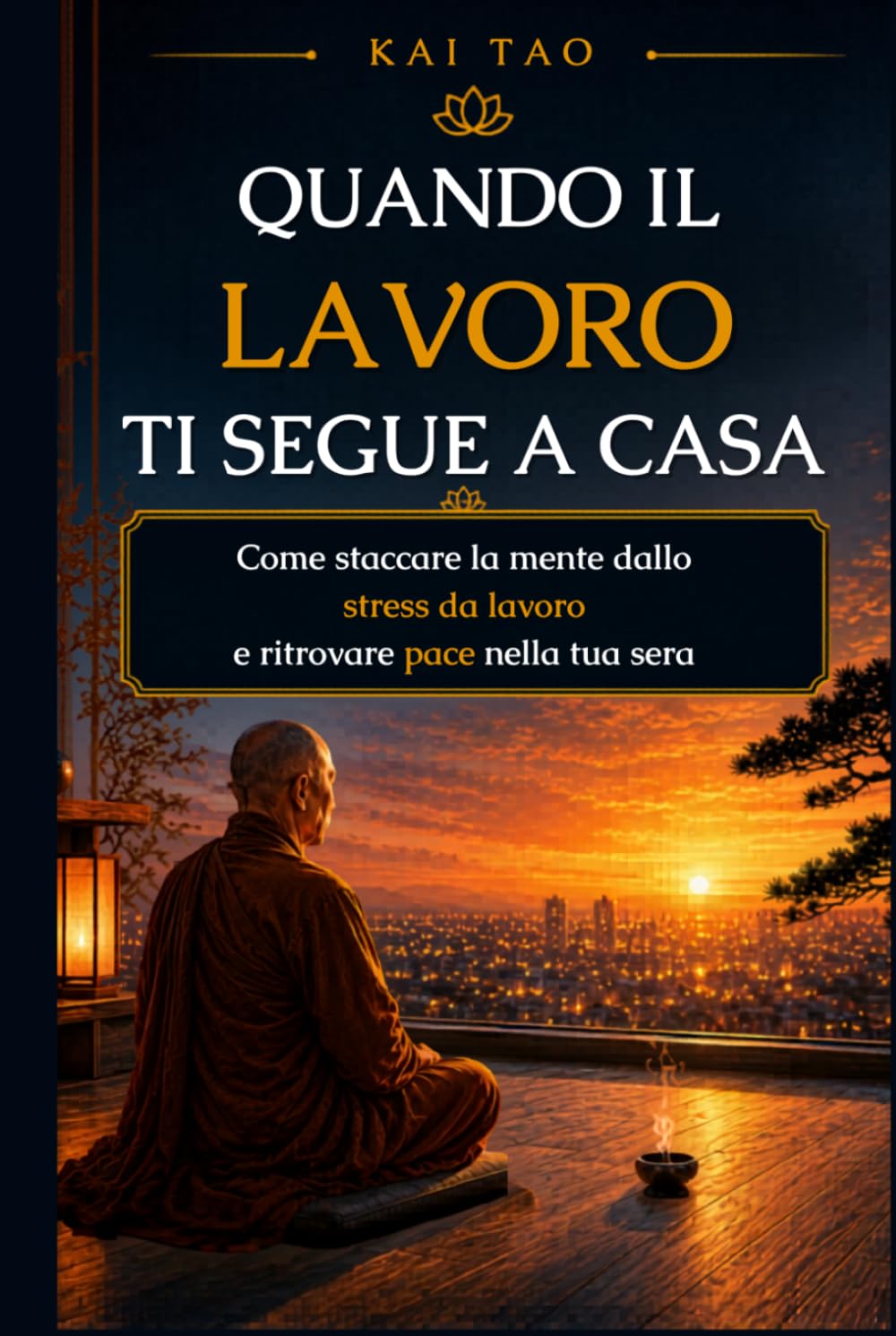 Quando il Lavoro Ti Segue a Casa: Come staccare la mente dallo stress da lavoro, ansia da lavoro e pensieri serali per ritrovare pace nella tua sera (Kai Tao)
