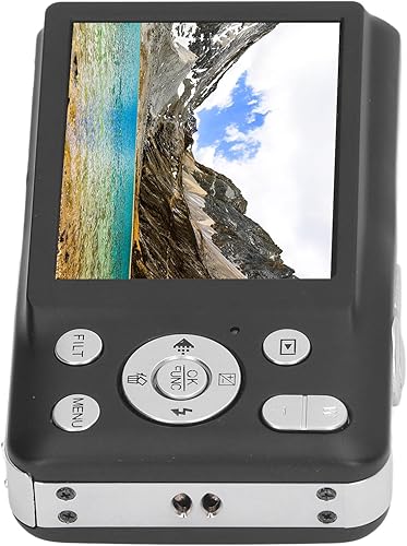 Miniatura 6 de Cámara digital 8K, cámara selfie con zoom 16X, enfoque automático con pantalla HD de 2.7 pulgadas para grabación de video fotográfica, cámara