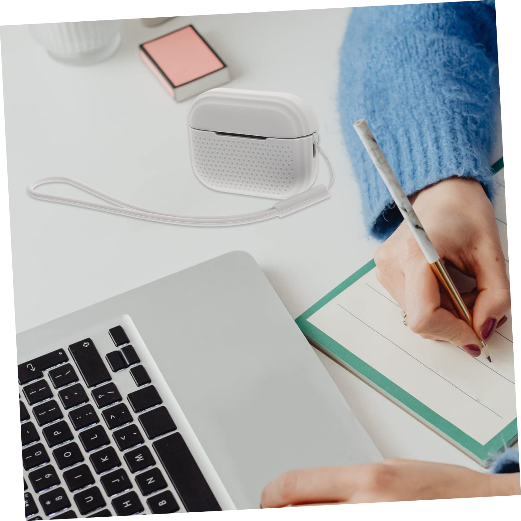 DOITOOL Estuche para Auriculares De Moda De 5 Piezas con Cubierta Resistente Al Desgaste Que Protege Sus Auriculares Compactos Y Elegantes.