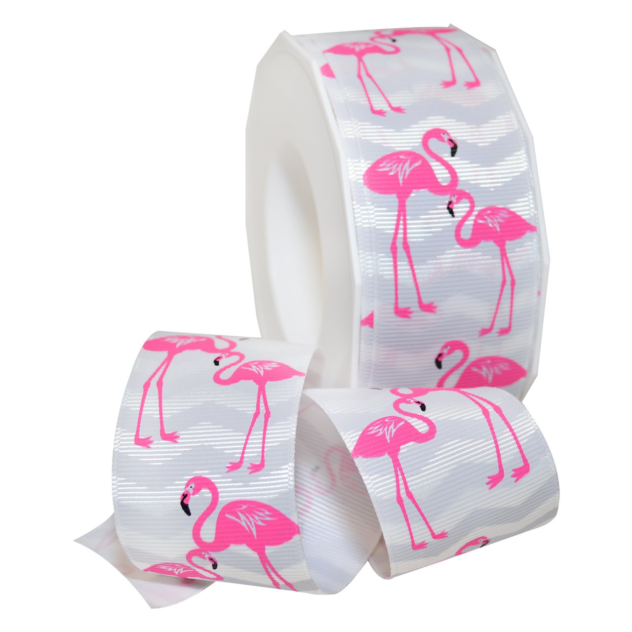 Ruban gros grain Flamingo pour décorations de mariage et emballages cadeaux créatifs