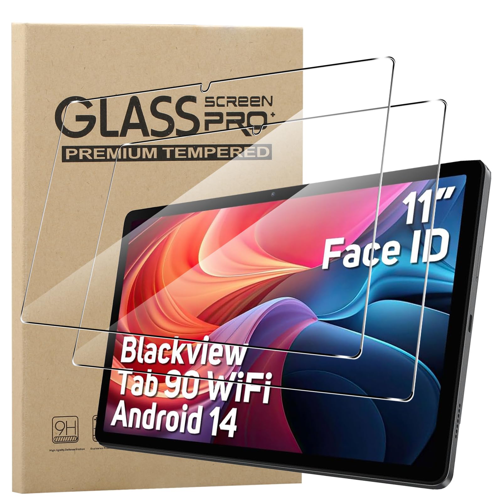 KELOLIN Lot de 3 films protecteurs d'écran pour Huawei Watch GT 2e