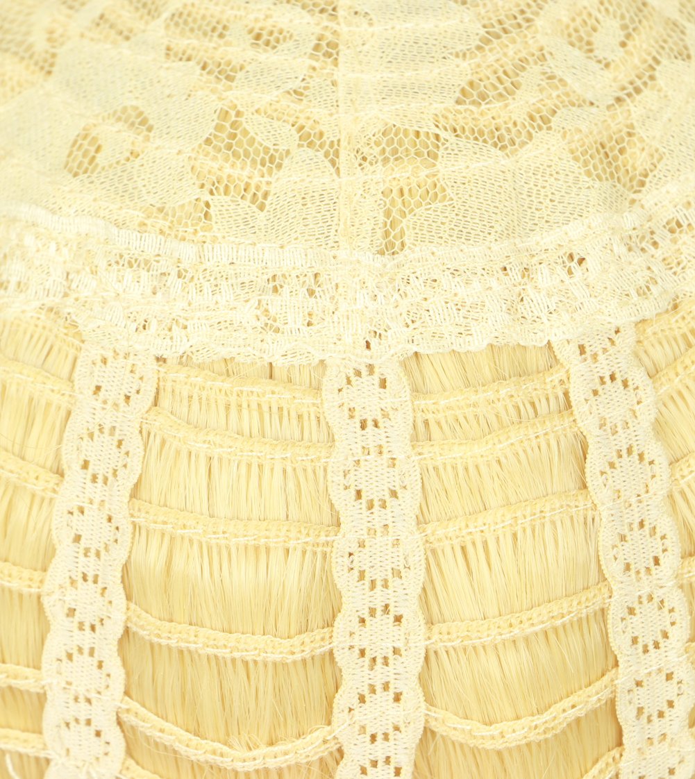 Linfairy Long Blonde Rachel Wig Halloween Cosplay Costume Wig for Women 90CM - Image 4