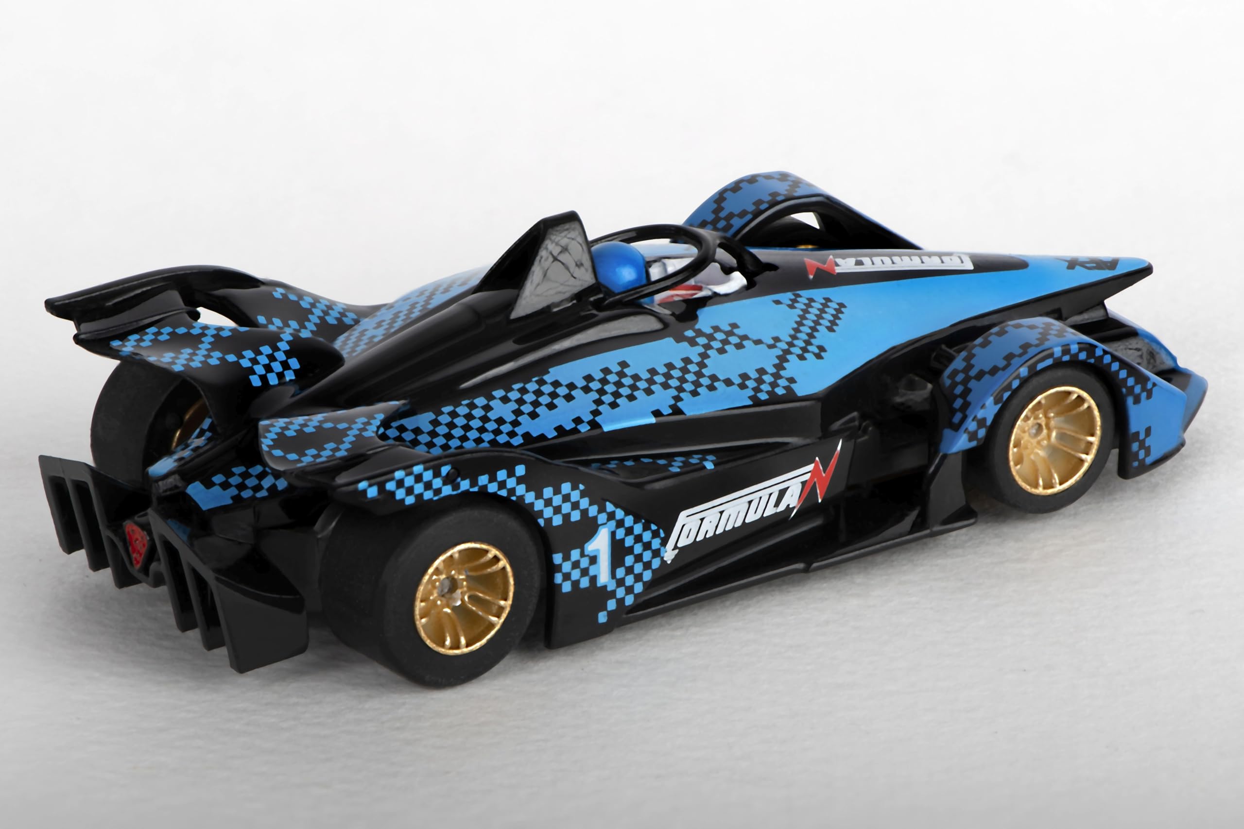 Amazon.com: AFX/Racemasters Mega G+ Formula N Blue/Blue/Silver
