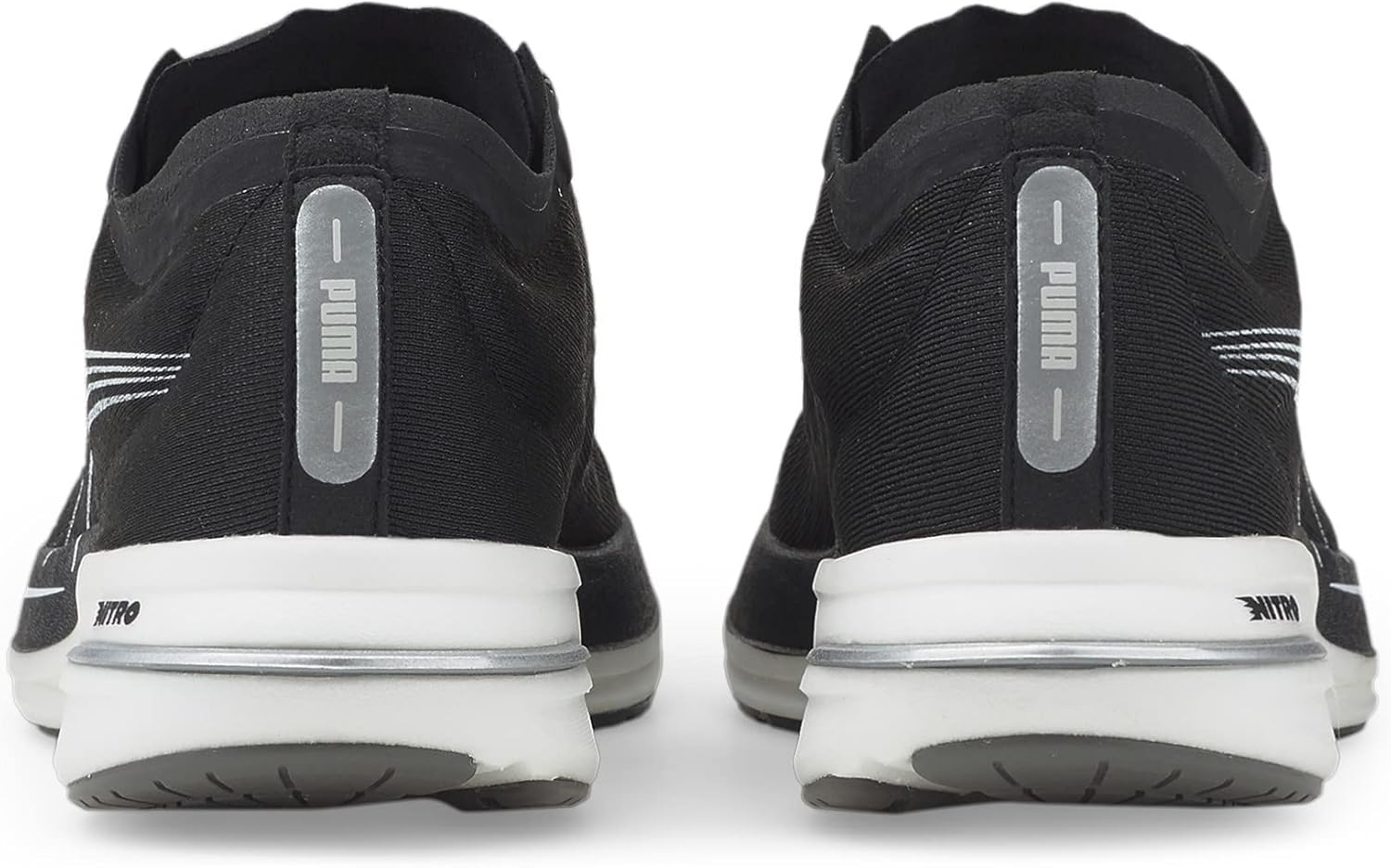 PUMA Mens Deviate Nitro Running Sneakers Shoes - Black - Size 7 M