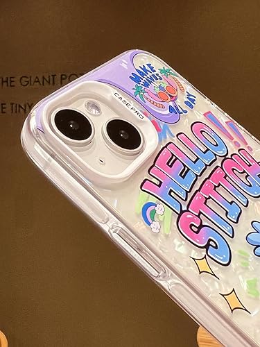 Miniatura 6 de Funda para iPhone 15, bonita funda de teléfono con diseño de concha de nacarado y lustre, a prueba de golpes, funda protectora rígida para mujeres y