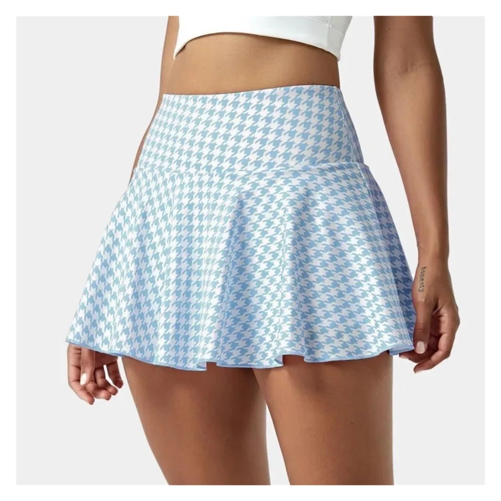 Gonne da Golf Gonna Corta da Golf Sportiva for Donna ad Asciugatura Rapida a Vita Alta Yoga Gonna-Pantalone Sportivo