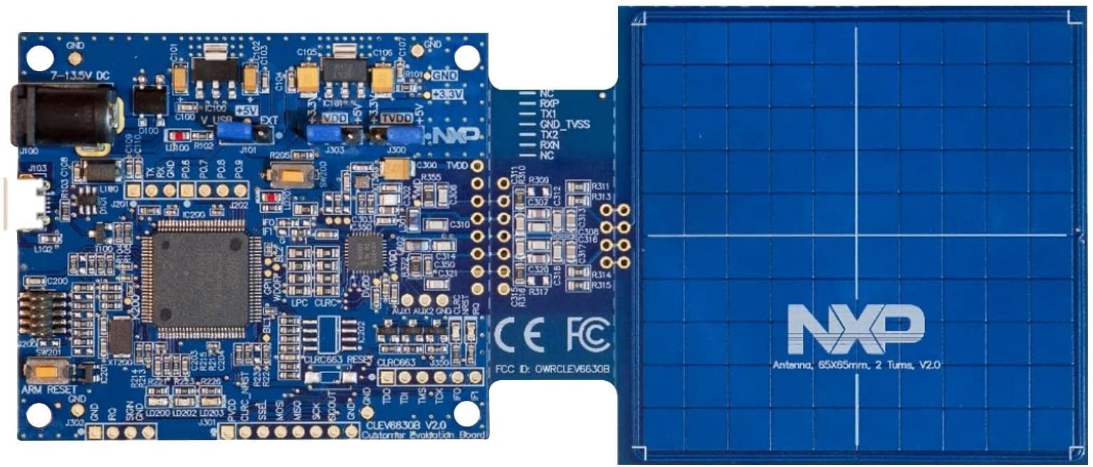 DEV KIT, NFC FRONTEND DEVELOPMENT, RF Analogue Development Tools, Qty.1 | OM26630FDKM