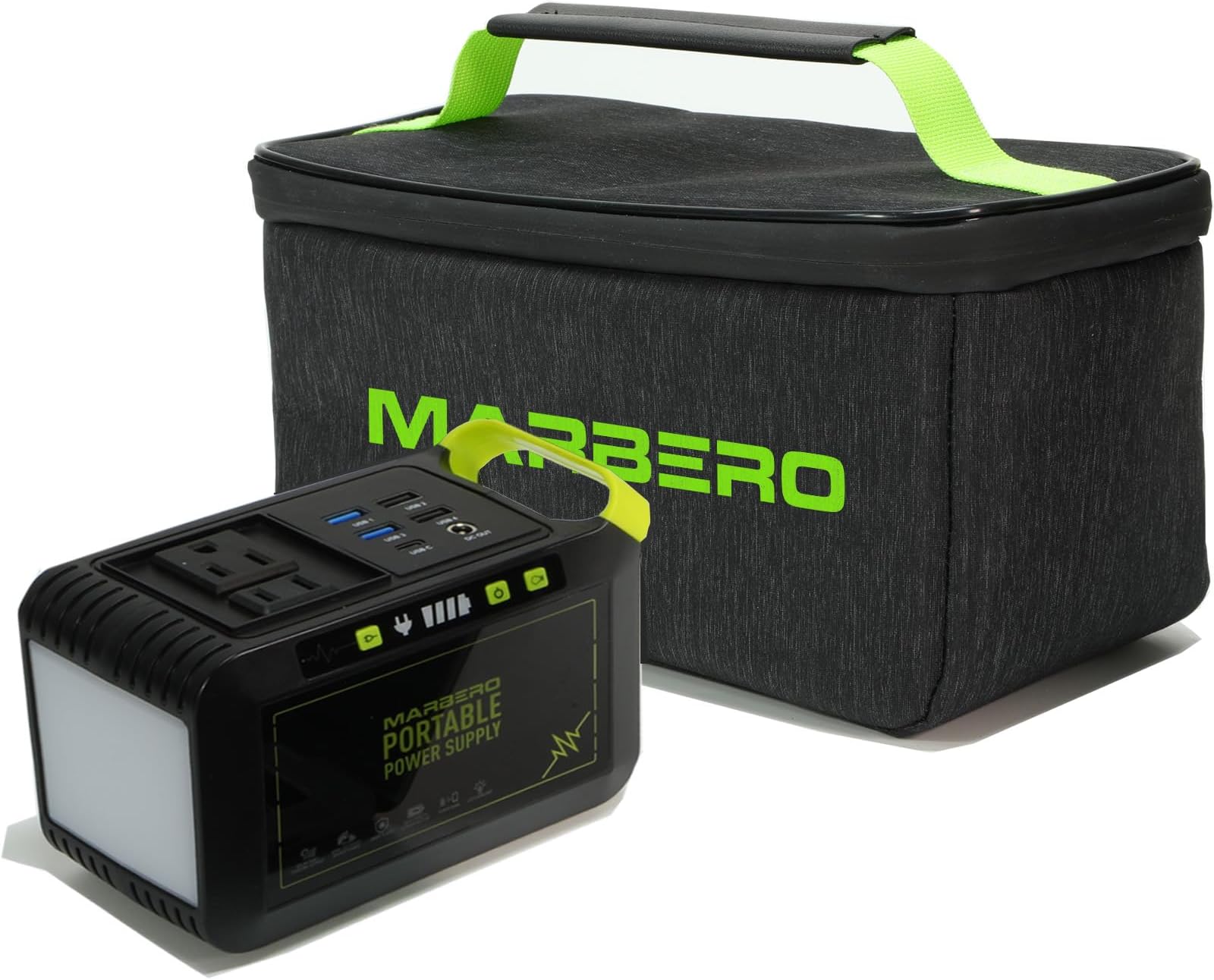 MARBEROPortable Power Station Carry Case(Power Station Not Include) for MARBERO 88Wh Solar Generator 24000mAh Camping Generator Battery for Home Outdoor RV CPAP Emergency Backup Use