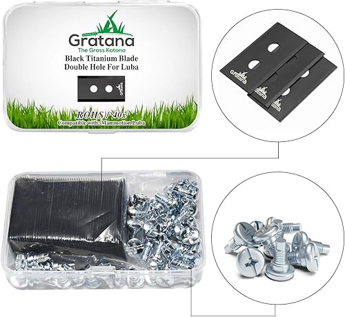 Miniatura 7 de Gratana - Cuchilla robótica para cortacésped (40, para Luba - doble agujero) para cuchillas de repuesto Mammotion Endurance, cortacésped robótico,