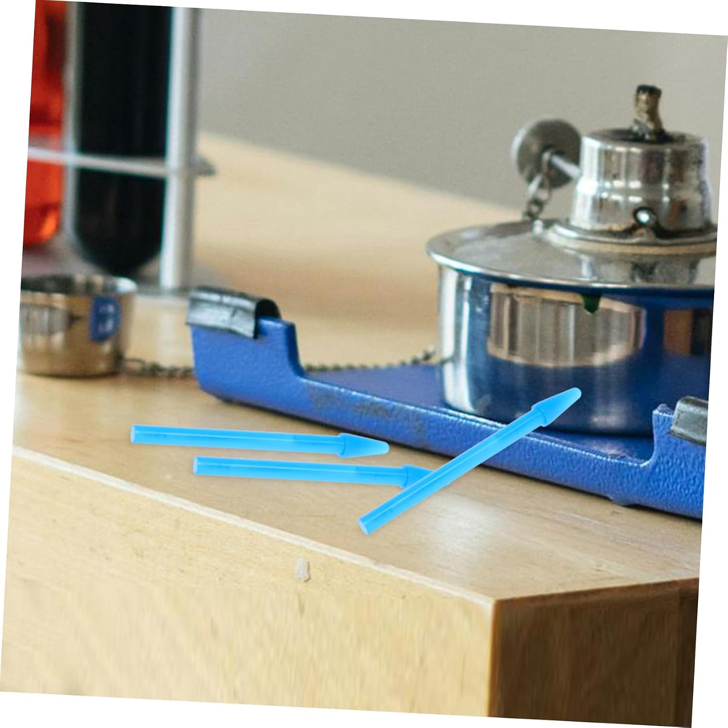 100pcs Lab Grinding Rods Microcentrifuge Test Tube Pestle Sample Grinding Stick Plastic Rods for Lab Use