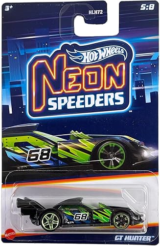 Hot Wheels Neon Speeders 164 Diecast (GT Hunter 58)