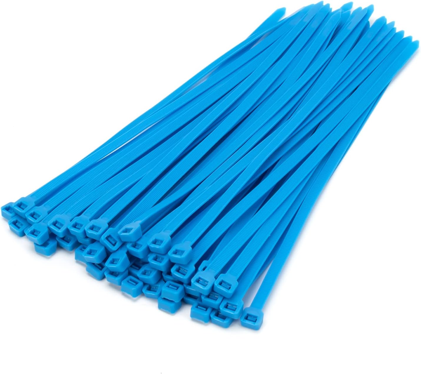 XINGO Cable Zip Ties Heavy Duty (100 Pack), Premium Nylon Plastic Wire Ties with 120 Pounds