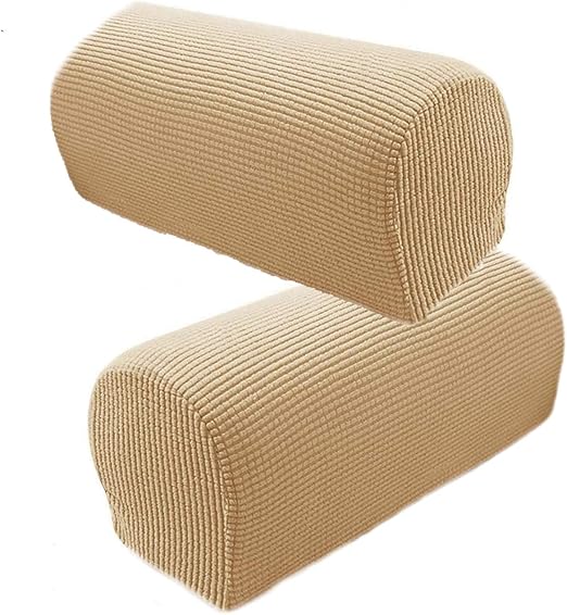 Alipis 4 Stück Sofa Armlehnenbezüge - Elastische Schutzbezüge Für Couch & Sessel