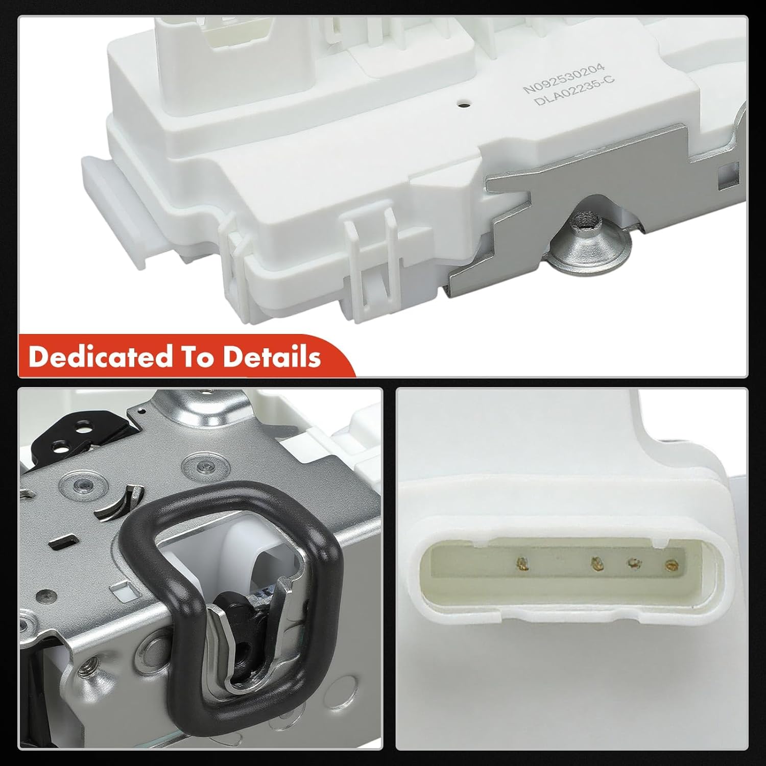 A-Premium Rear Right Passenger Side Door Lock Actuator Compatible with Mercedes-Benz W164 Series ML63 AMG, ML350, ML320, ML550, ML500, ML450, GL450, GL350, GL320, GL550