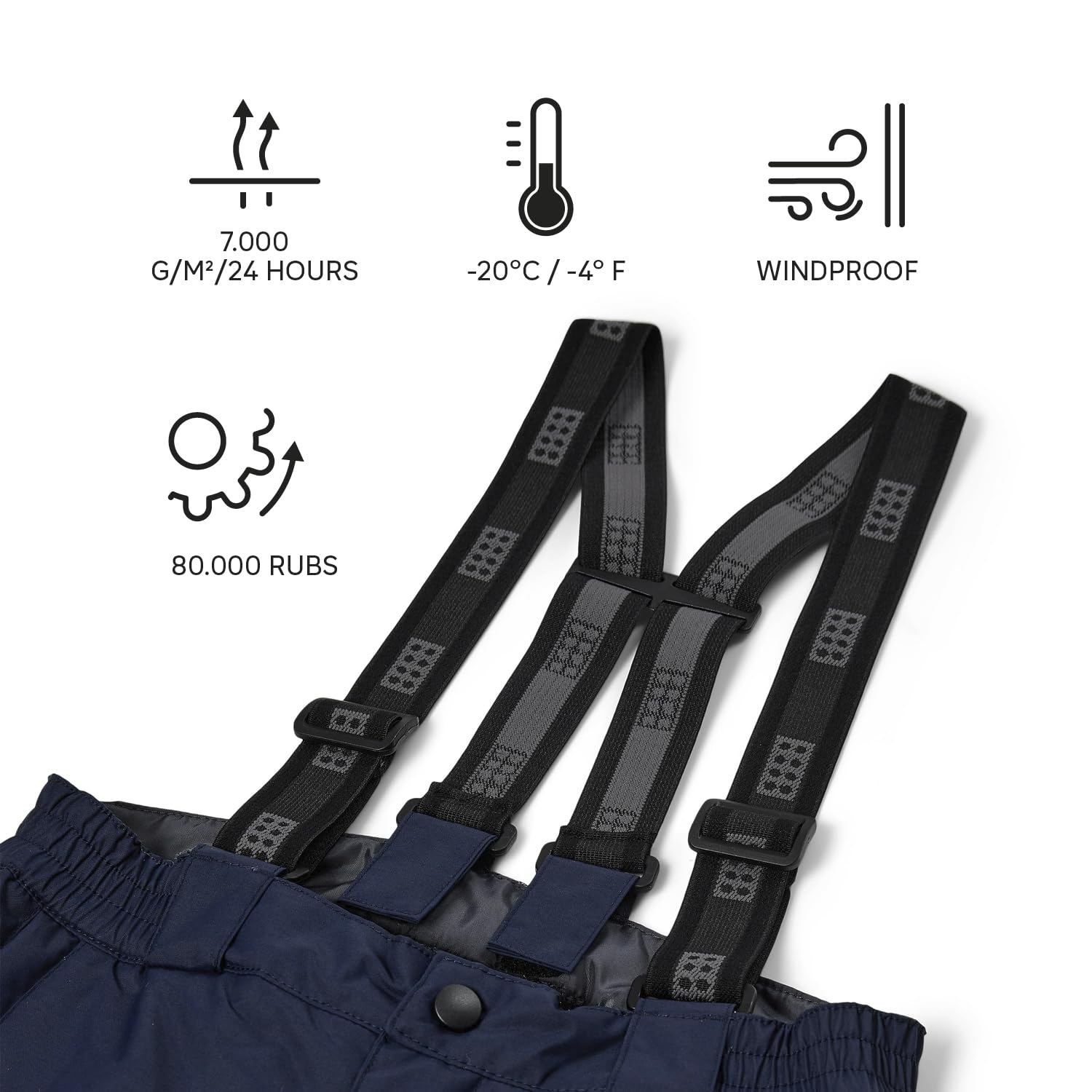 Kabooki Pantaloni da Neve Unisex-Adulto
