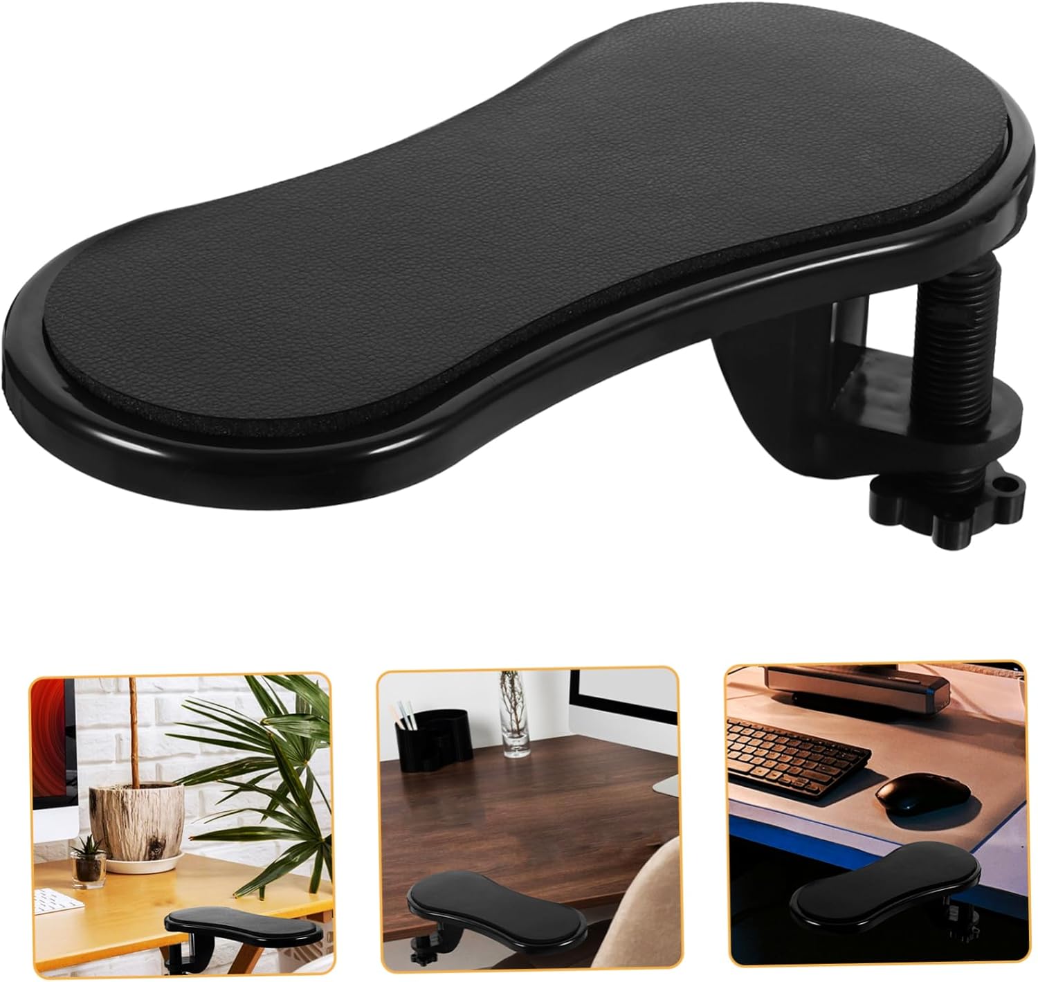 STOBOK 5pcs Ergonomic Computer Desk Wrist Rest Support Mouse Pad Wrist Support for Desk Arm Rest for Keyboard Hand