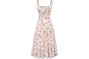 Women's Floral Summer Milkmaid Dress