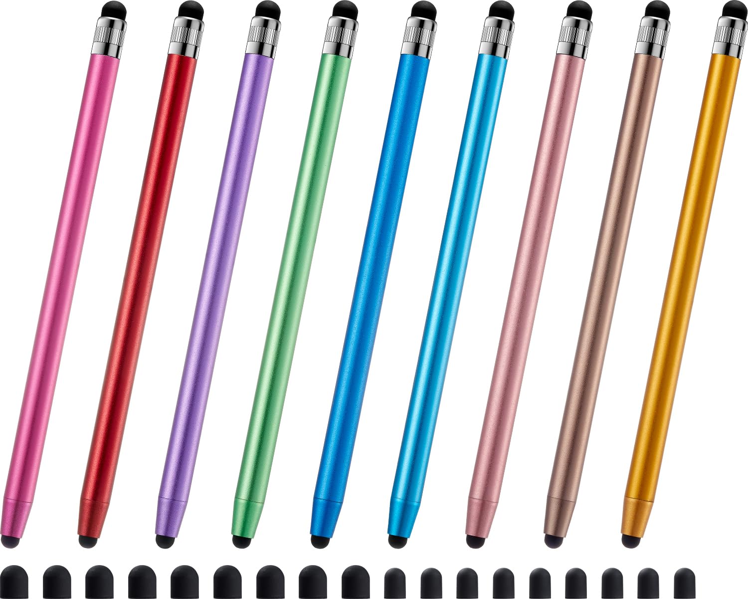 ChaoQStylus Pen for Touchscreen, 9pcs High Sensitivity and Precision Stylus Pen for iPad iPhone Android and All Touch Screens