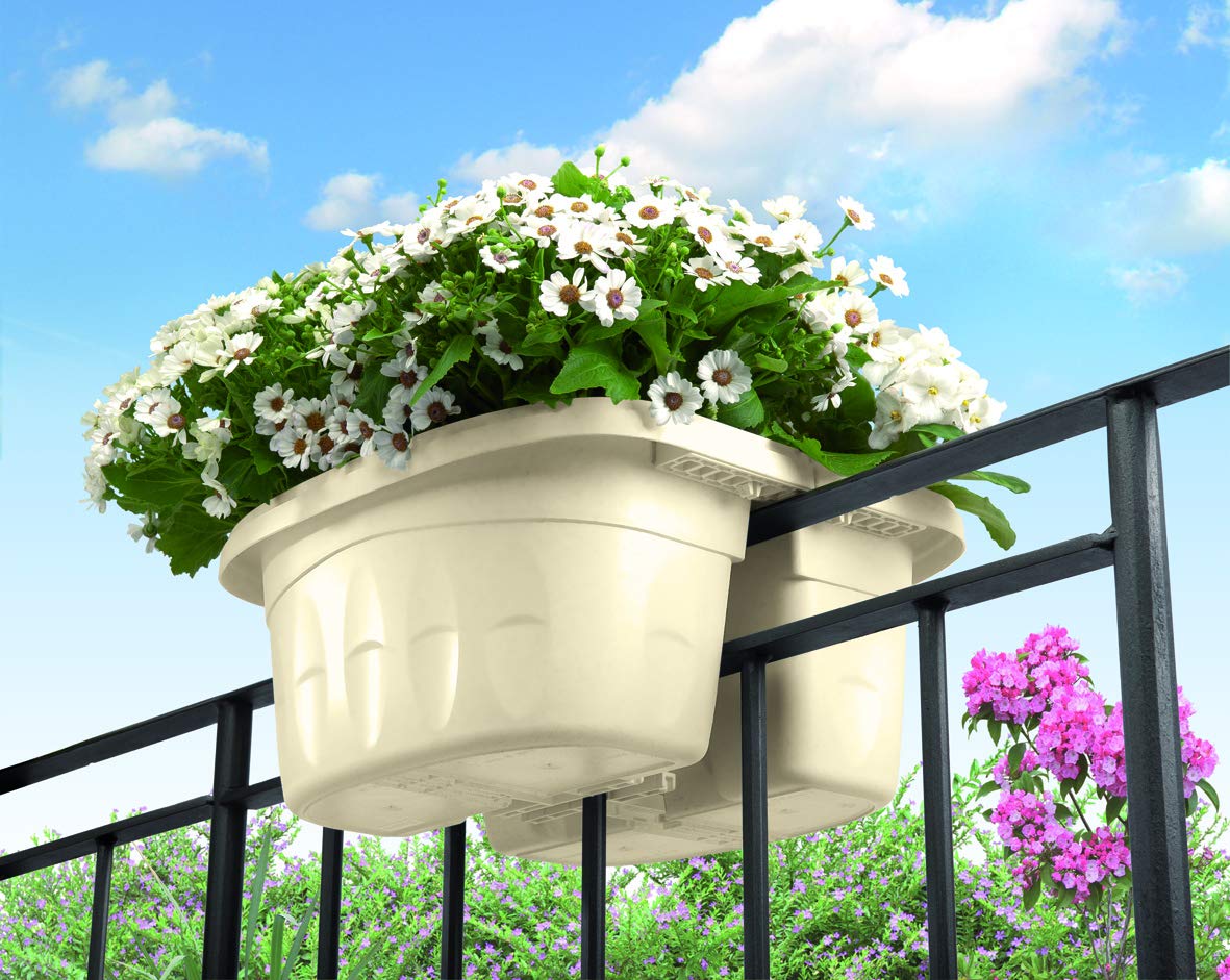 Apollo Plastics Deck Railing Planters Railing Planters For Outdoor