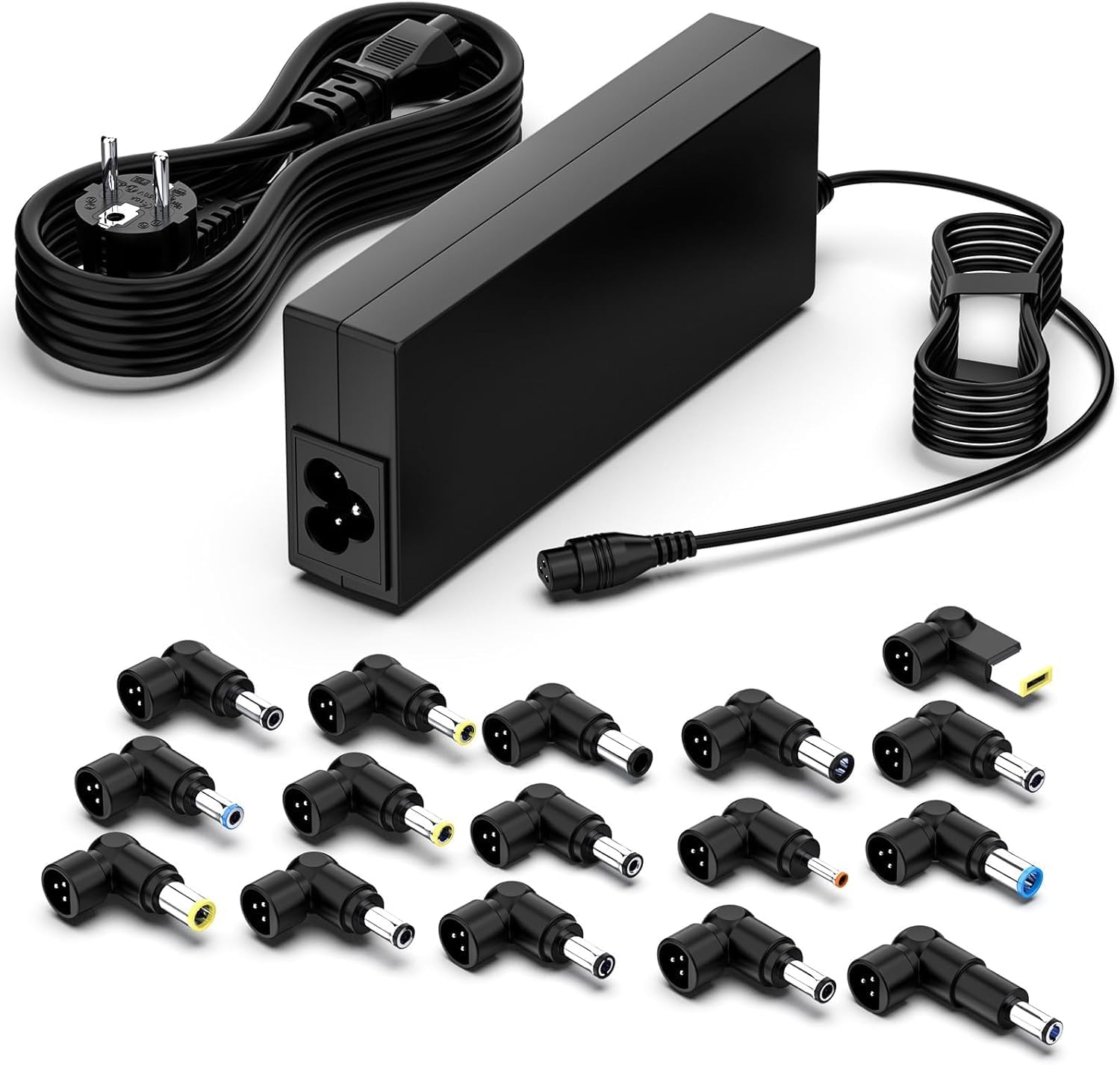 Alimentatore Universale Per Notebook Leovin – Compatibile ACER ASUS DELL 12-24V Nero