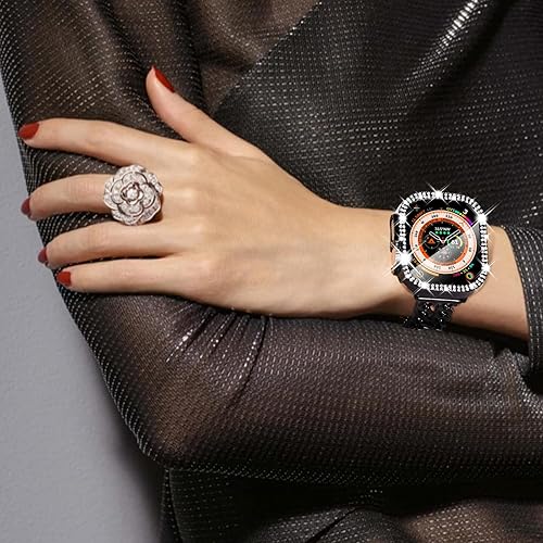 Miniatura 98 de KADES - Funda protectora brillante compatible con Apple Watch Series SE, SE 2022, 6, 5 y 4 de 44 mm, con protector de pantalla incorporado