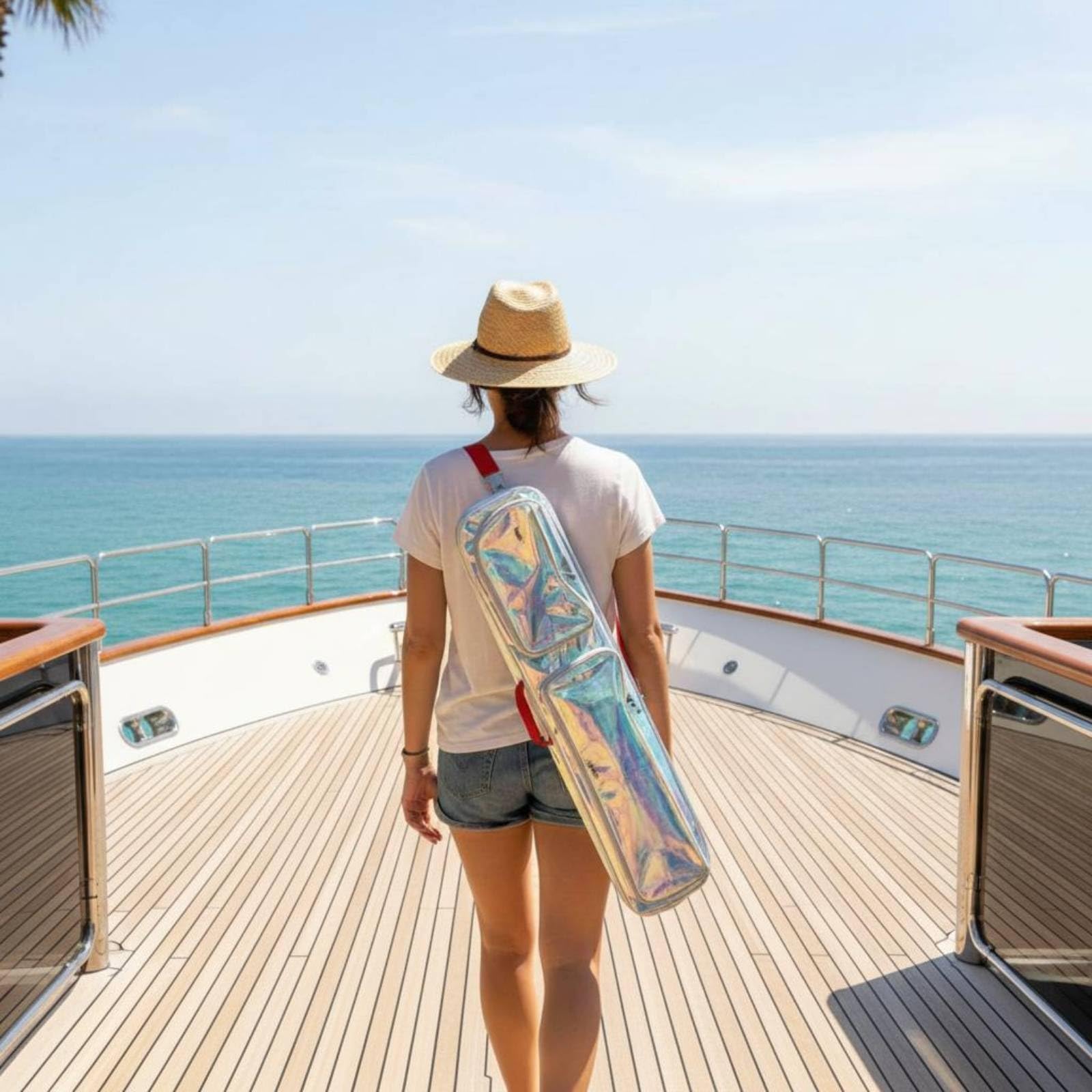 Zaino Apneisti Impermeabile Attrezzatura Sportiva Leggera per Apneisti, Viaggio