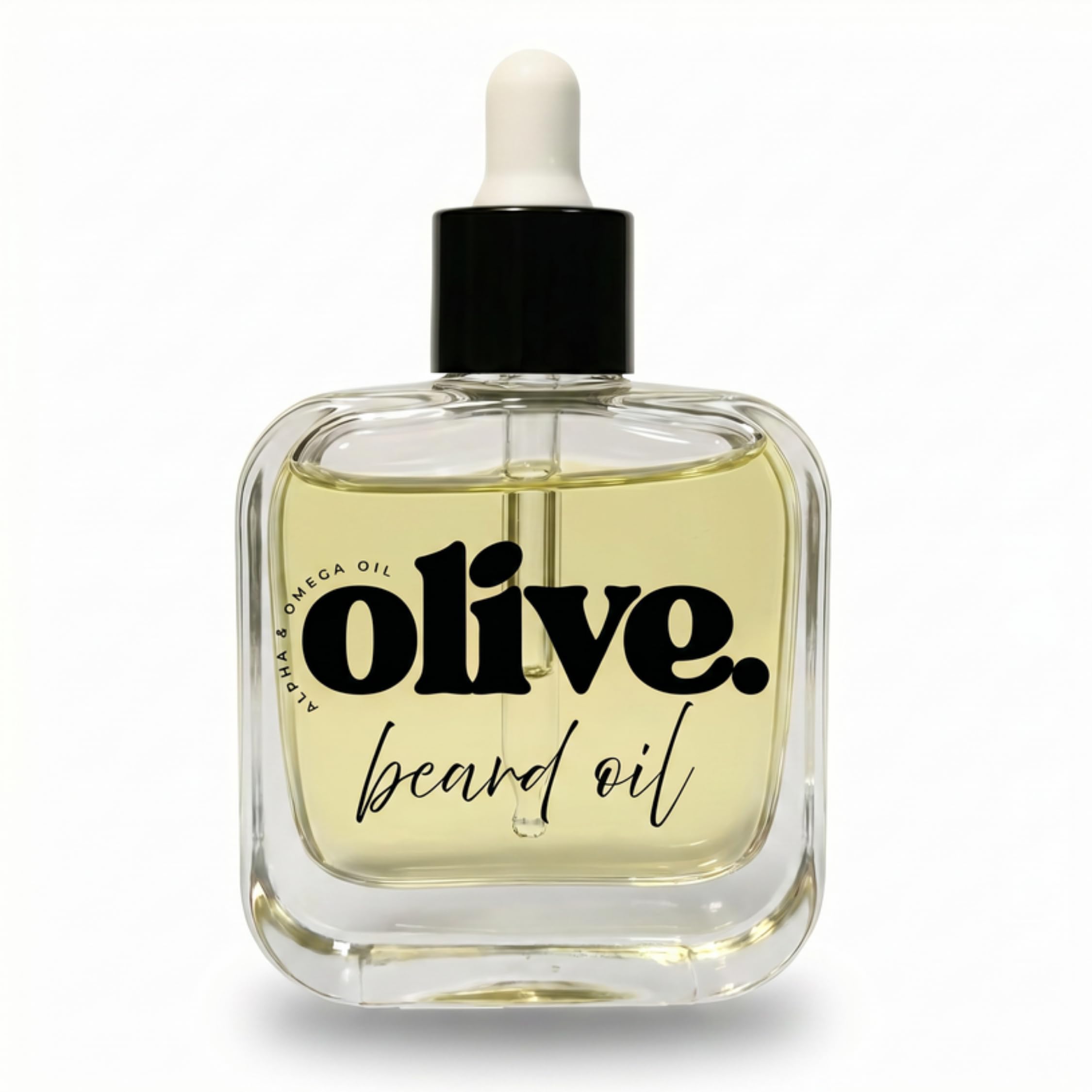 Beard Oil for Men Growth Serum | Made in USA | Rare California Orchard | Squalane + Ancient Olive Oil & Olive Leaf Extract | Deep Conditioning, Hydration & Healthy Beard Support