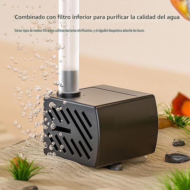 Foto 4 de 8 de Acuario para Tortugas Acuáticas De Interior Zona Basking Integrada para Hábitat Tortuga Hábitat con Hábitat…