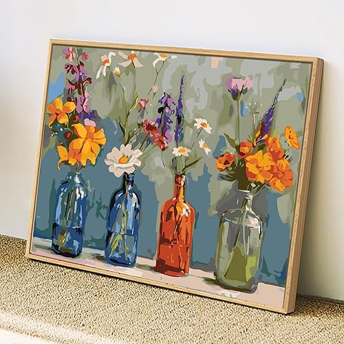 Miniatura 10 de JATOK Moon Dolphine - Kits de pintura de diamantes grandes para adultos (27.6 x 15.7 pulgadas) DIY 5D Broca redonda completa de diamantes de