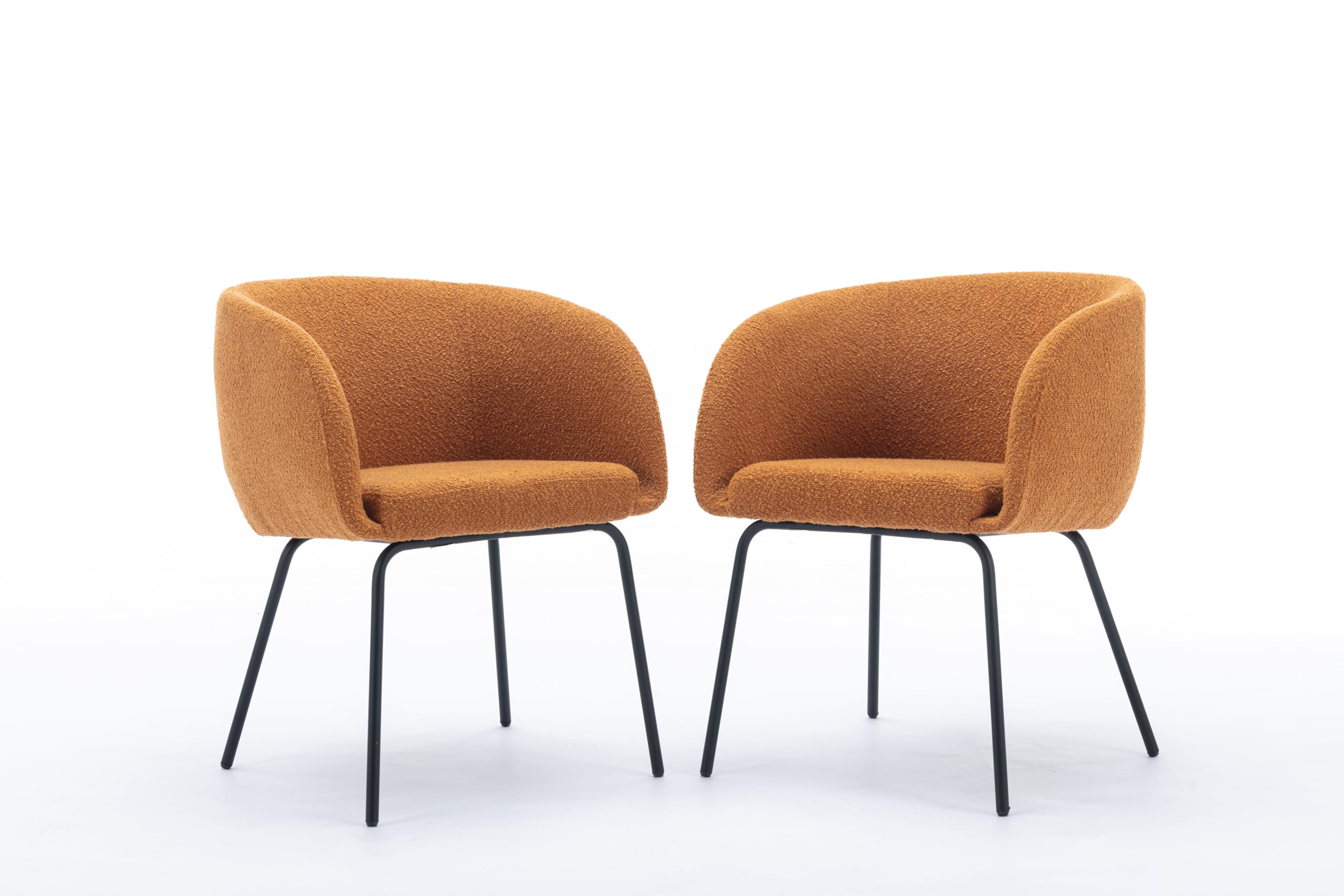 Lot de 2 chaises de salle à manger de luxe en velours gris foncé avec fonction pivotante et pieds en métal, siège élégant et confortable pour décoration de salle à manger élégante