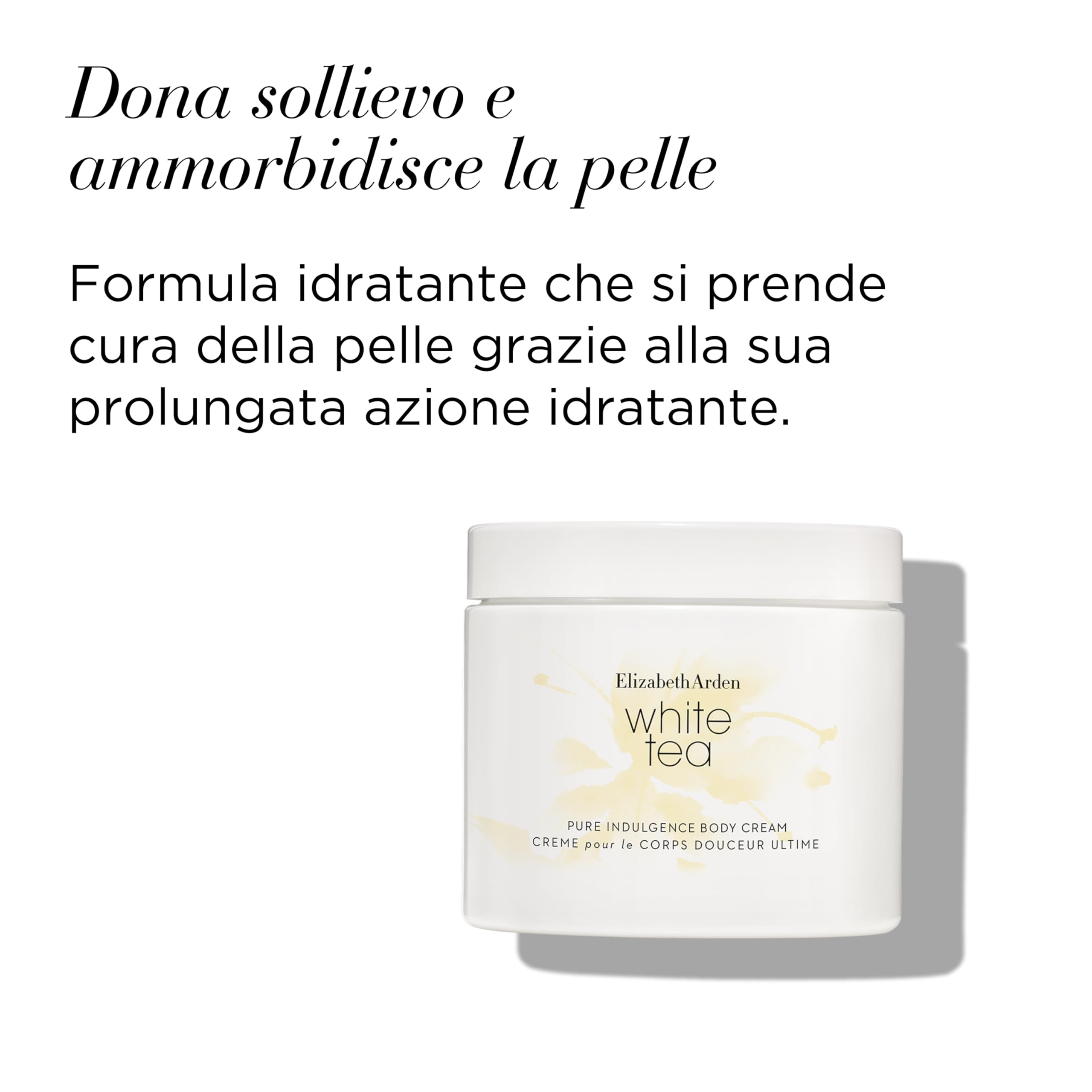 Elizabeth Arden - White Tea, Set Regalo Donna White Tea Eau de Toilette 100 ml e Crema Corpo Idratante Profumata 400 ml, Cofanetto Regalo Donna