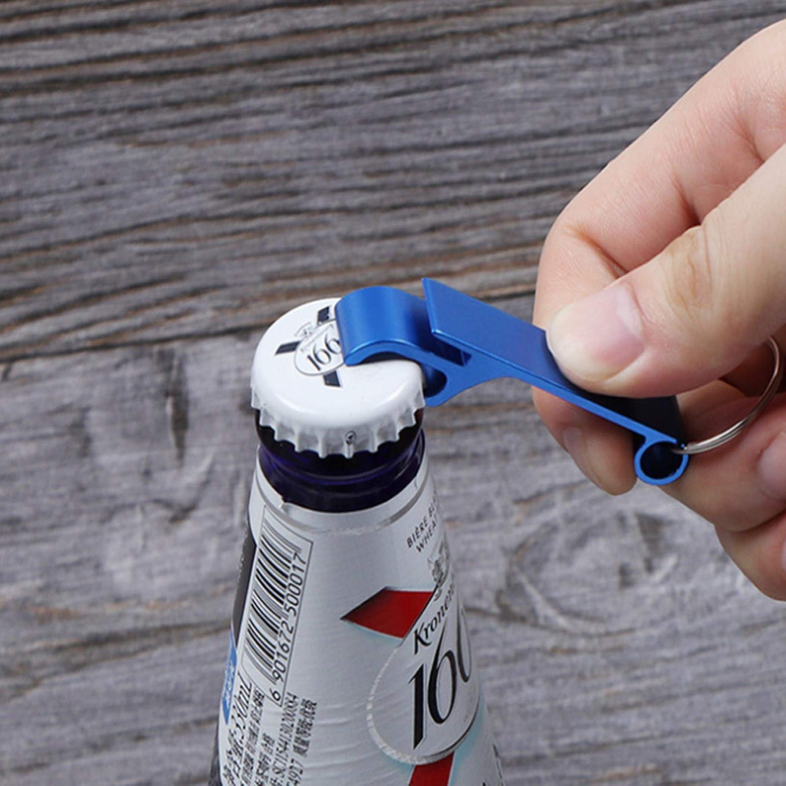 Mini Portable Pocket Butelka Otwieracz Aluminium Piwo Otwieracz Pierścień Keychain Decor Do Wedding Party Favor Prezenty Bar Narzędzia