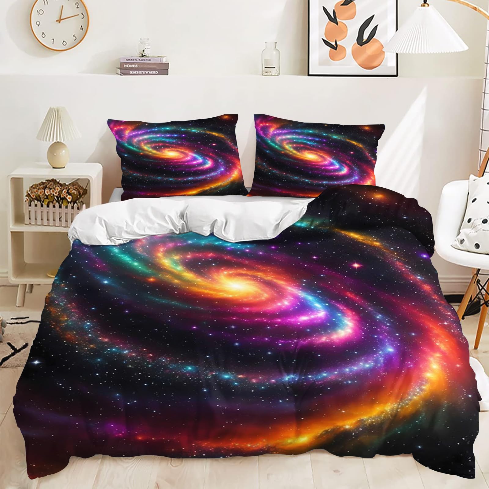 Housse de couette univers infroissable pour régler le problème du repassage