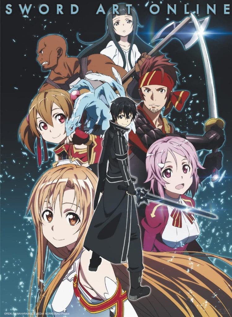 ABYstyle Sword Art Online Party Members 52 x 38" Chibi Poster