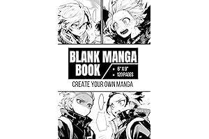 Essential Blank Manga Book