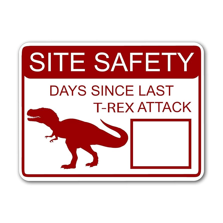 【tsy】TRACKING OF THE SURVIVOR ポスター Amazon.com: Ninja Pickle Studios Site Safety - Days Since