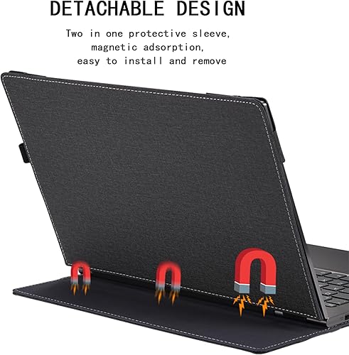Miniatura 4 de Funda protectora para laptop Lenovo Flex 7 14IAU7 14IRU8 y Lenovo Slim 7 14IAP7 14IRP8 de 14 pulgadas, piel sintética, funda protectora para