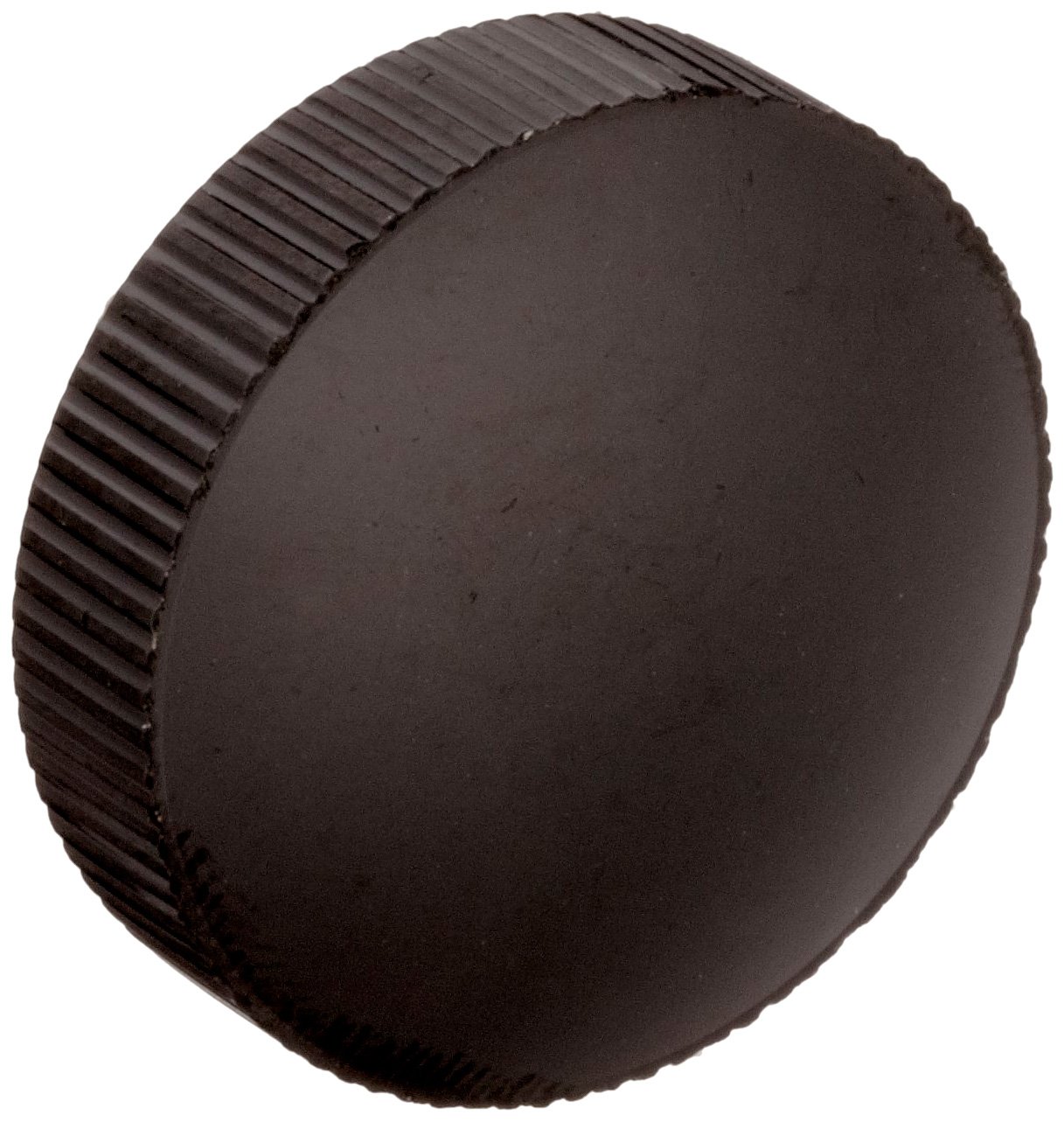 DimcoGray Black Phenolic Knurled Clamping Knob, Zinc Stud 1032