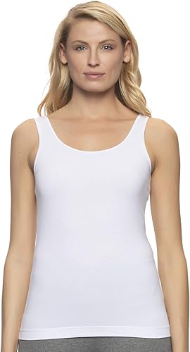 Miniatura 2 de Felina Camiseta sin mangas reversible de algodón para mujer Paquete de 4