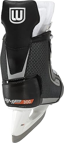 Miniatura 6 de Winnwell Patines de hockey sobre hielo AMP300  Tallas de patinaje para personas mayores, jóvenes, jóvenes  Chicos, niñas, jóvenes, hombres y mujeres