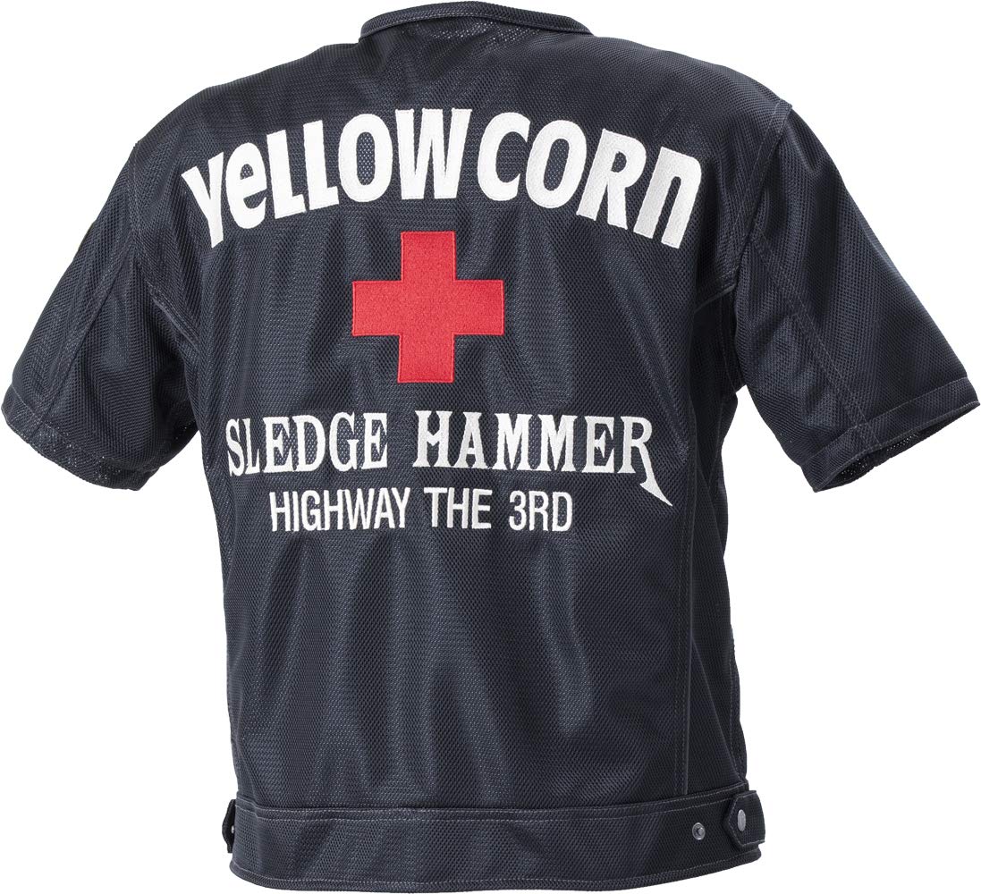 Amazon | [イエローコーン] バイクジャケット YMT-001-BK-L メンズ