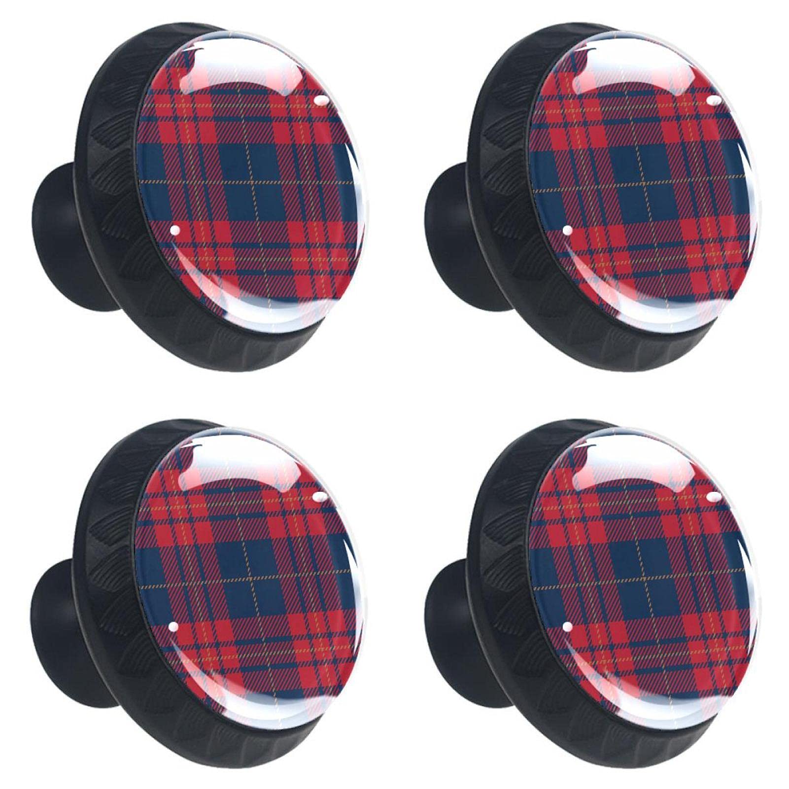 Poignées de tiroir en verre cristal bouton de meuble bleu blanc noir avec vis