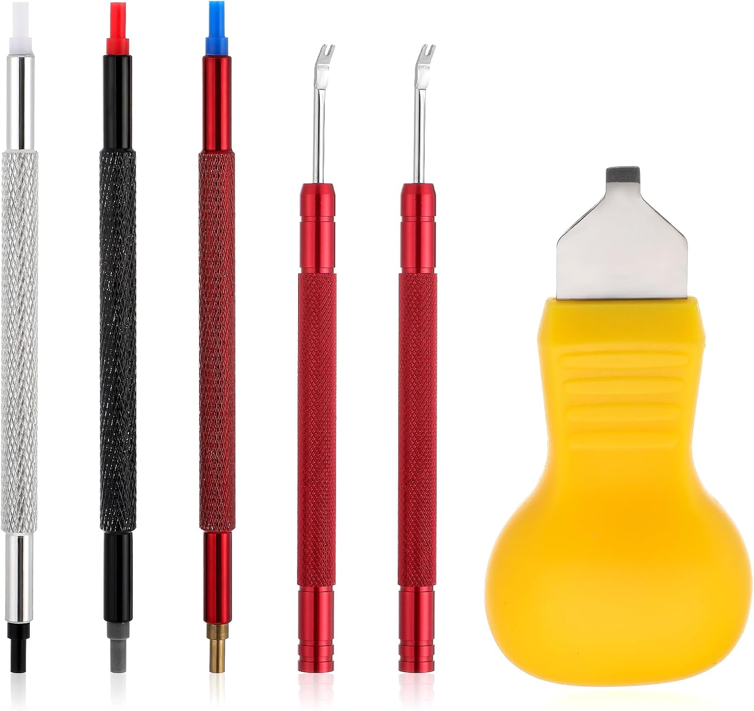 Watch Hand Removal Tool, Professional Removal, Watch Hands Repair Tool Kit with Hand Pressers Pusher, Removers Lever Minute Second Removals, Puller