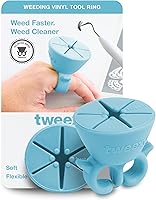 Vista 2 de Anillo colector de desechos de vinilo Tweexy Craft Herramientas de desbroce para transferencia de calor de vinilo, soporte de hojas de papel