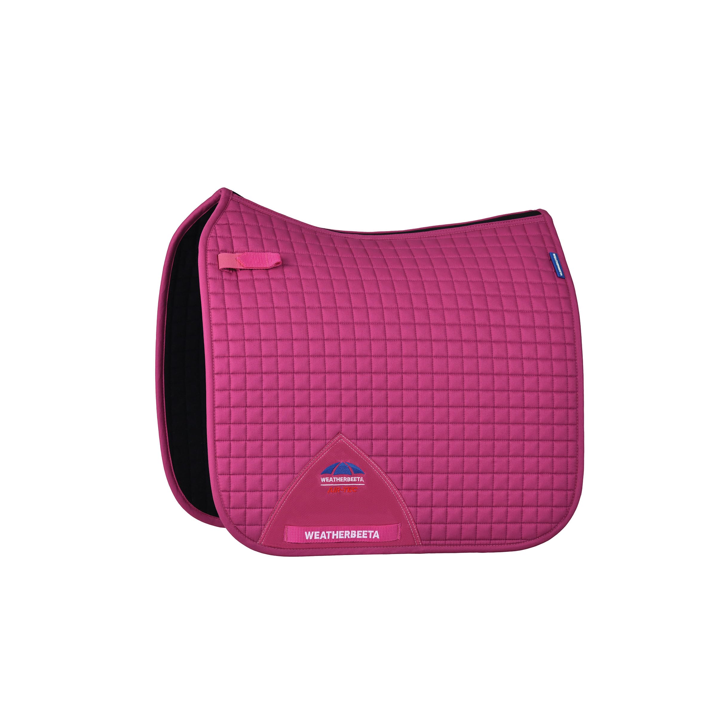 WeatherBeeta Prime Air-Tec Dressage Saddle Pad, Bright Magenta, Small — image 1