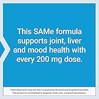 Vista 6 de Life Extension Same, Mood, Joint & Liver Support, Gluten-Free, Non-GMO, Vegetarian, 30 Tablets
