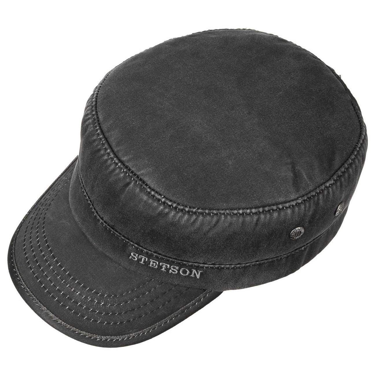 Stetson Datto Berretto Militare Inverno - Cappello Inverno Uomo - Berretto Cotone - Filtro UV 40+ - Idrorepellente - Berretto Foderato - Cappello Autunno/Inverno